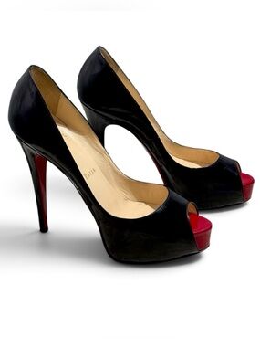 Christian Louboutin Peep-toe Platform Pumps Size 37.5